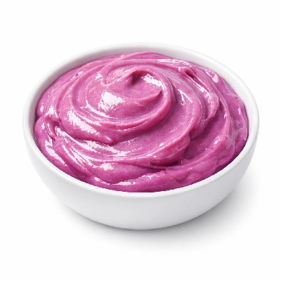 Berry-flavored icing
