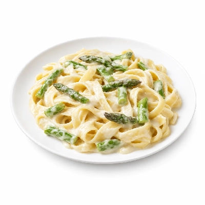 Bertucci's Catering Pasta Fettuccini Alfredo W Asparagus