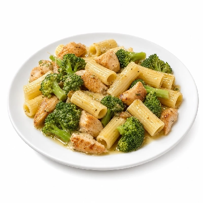 Bertucci's Catering Pasta Rigatoni Broccoli & Chicken W Wine Sauce