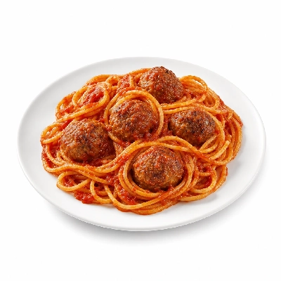 Bertucci's Catering Pasta Spaghetti W Meatballs Pomodoro Sauce