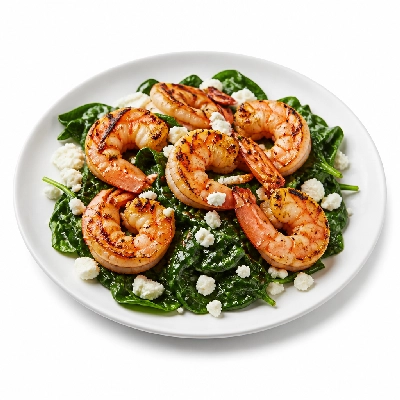 Bertucci's Catering Sharing Salads Grilled Shrimp Spinach and Feta