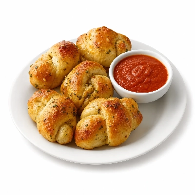 Bertucci's Garlic Knots with Pomodoro