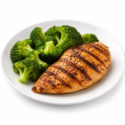 Bertucci's Kid's Menu Grilled Chicken with Broccoli