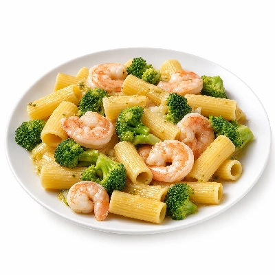 Bertucci's Lunch Pastas Rigatoni Broccoli Shrimp with Wine Sauce Lunch