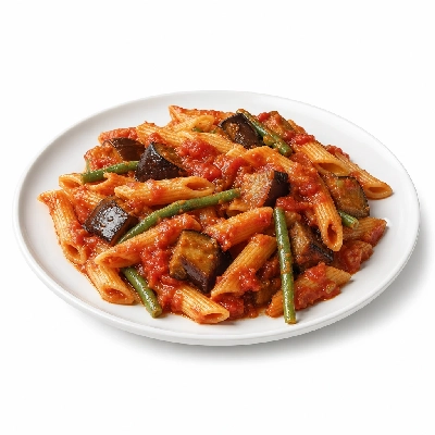 Bertucci's Pastas Eggplant Pomodoro with Green Beans