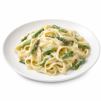 Bertucci's Pastas Fettuccini Alfredo with Asparagus