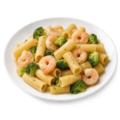 Bertucci's Pastas Rigatoni Broccoli & Shrimp with Wine Sauce