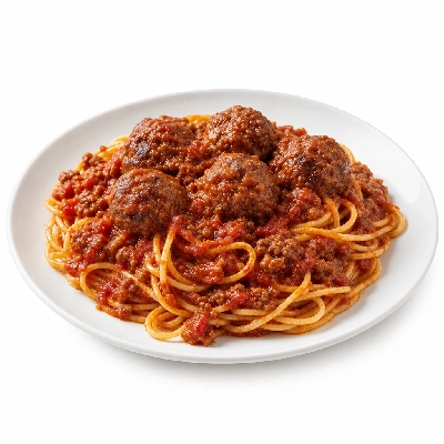 Bertucci's Pastas Spaghetti with Meatballs Bolognese Sauce
