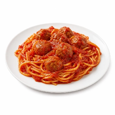 Bertucci's Pastas Spaghetti with Meatballs Pomodoro Sauce