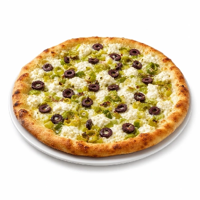 Bertucci's Pizza Menu Ricotta Leek and Olive Large Whole
