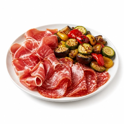 Bertucci's Starters Italian Cured Meats and Roasted Vegetables