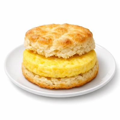 Biscuit with egg