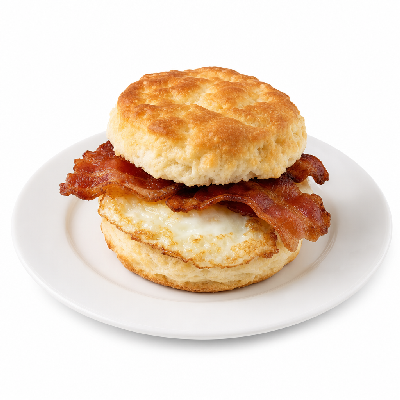 Biscuitville Biscuits Bacon & Fried Egg