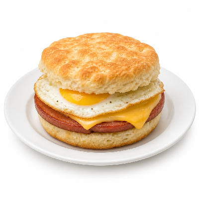 Biscuitville Biscuits Bologna Fried Egg & Cheese