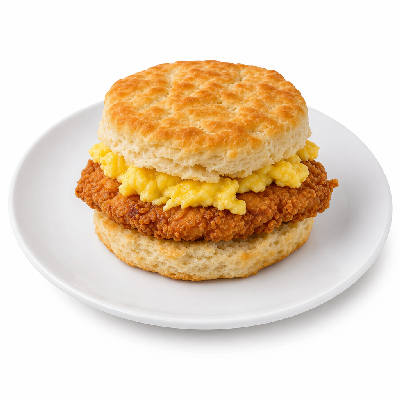 Biscuitville Biscuits Fried Chicken & Scrambled Egg