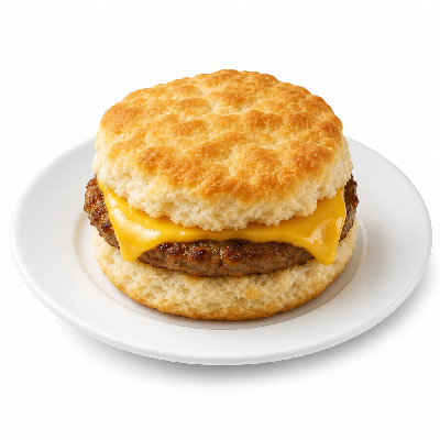 Biscuitville Biscuits Sausage & Cheese