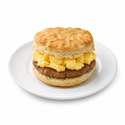 Biscuitville Biscuits Sausage & Scrambled Egg