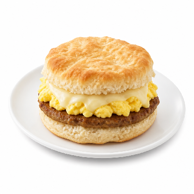 Biscuitville Biscuits Sausage Scrambled Egg & Cheese