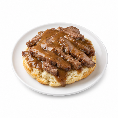 Biscuitville Biscuits Steak & Gravy