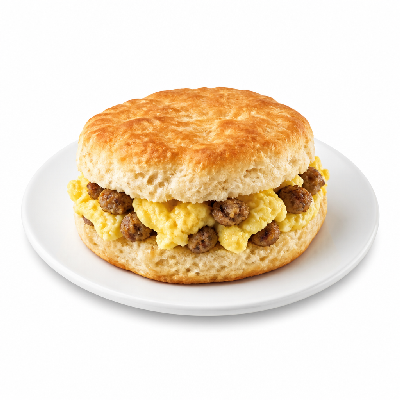 Biscuitville Biscuits Turkey Sausage & Scrambled Egg