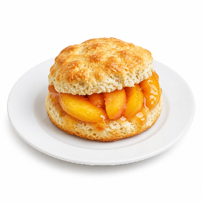 Biscuitville Peach Biscuit