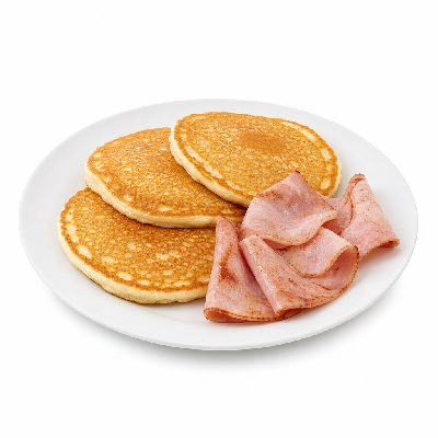 Biscuitville Platters Pancake and Ham