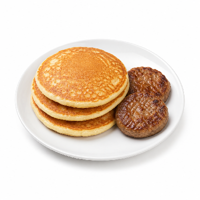 Biscuitville Platters Pancake and Sausage