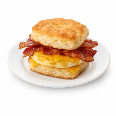 Biscuitville Square Meal Deals Bacon Egg & Cheese Upsized Fried
