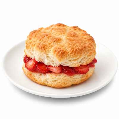 Biscuitville Strawberry Biscuit