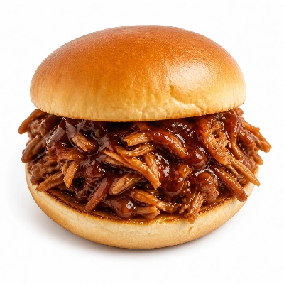 BJ's Restaurant & Brewhouse Barbeque Pulled Pork Sandwich
