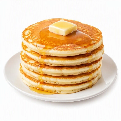 BJ's Restaurant & Brewhouse Brunch Buttermilk Pancakes Full Stack