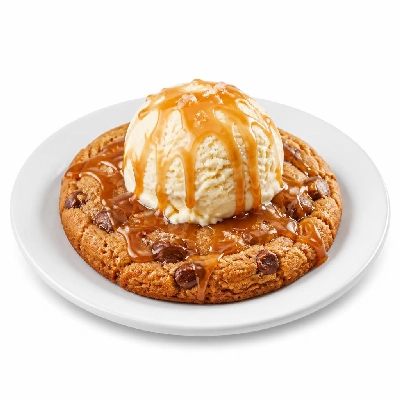BJ's Restaurant & Brewhouse Desserts Salted Caramel Pizookie