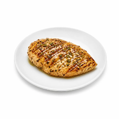 BJ's Restaurant & Brewhouse Enlightened Entrees Lemon Thyme Chicken