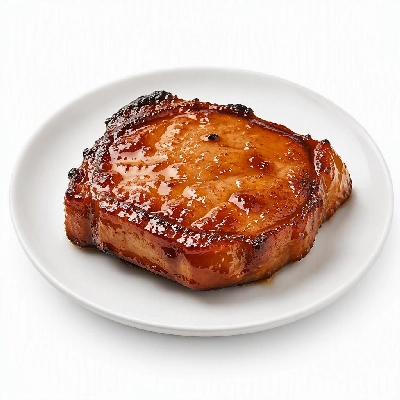 BJ's Restaurant & Brewhouse Enlightened Entrees Maui Glazed Pork Chop
