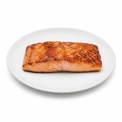 BJ's Restaurant & Brewhouse Garden Fresh Specialty Salads Add Flame-Broiled Salmon