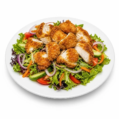 BJ's Restaurant & Brewhouse Garden Fresh Specialty Salads Honey-Crisp Chicken