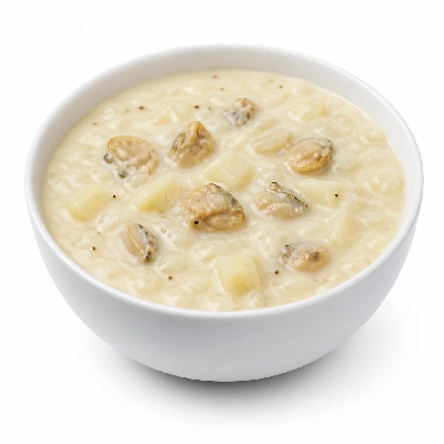 BJ's Restaurant & Brewhouse Housemade Soups Clam Chowder Bowl