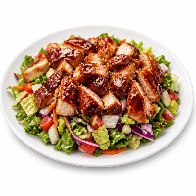 BJ's Restaurant & Brewhouse Lunch Specials Barbeque Chicken Chopped Salad