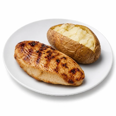 BJ's Restaurant & Brewhouse Lunch Specials Grilled Chicken Potato