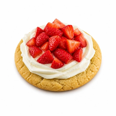 BJ's Restaurant & Brewhouse Mini Strawberry Shortcake Pizookie