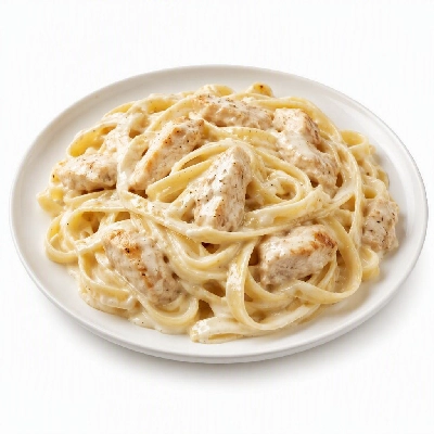 BJ's Restaurant & Brewhouse Pasta Favorites Chicken Fettuccini Alfredo