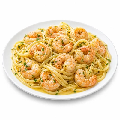BJ's Restaurant & Brewhouse Pasta Favorites Shrimp Scampi