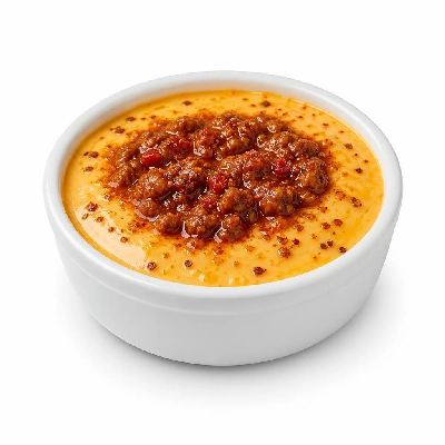 BJ's Restaurant & Brewhouse Queso Dip with Piranha Pale Ale Chili