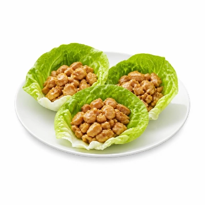 BJ's Restaurant & Brewhouse Shareable Appetizers Chicken Lettuce Wraps