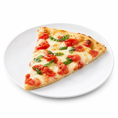 BJ's Restaurant & Brewhouse Shareable Appetizers Margherita Fresca Flatbread Pizza (1 Slice)