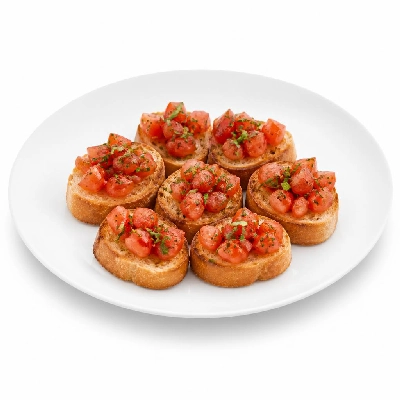 BJ's Restaurant & Brewhouse Shareable Appetizers Mini-Bruschetta