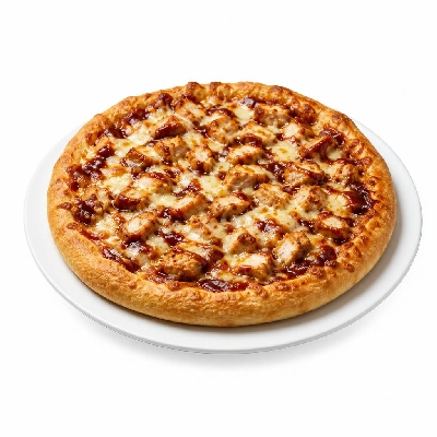 BJ's Restaurant & Brewhouse Signature Deep Barbeque Chicken Pizza Large
