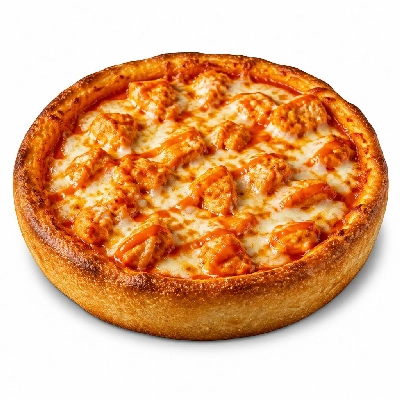 BJ's Restaurant & Brewhouse Signature Deep Buffalo Chicken Pizza Mini