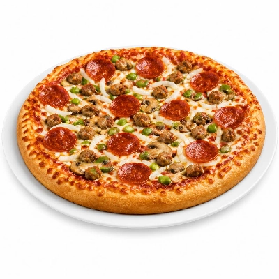 BJ's Restaurant & Brewhouse Signature Deep Classic Combo Pizza Large