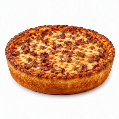 BJ's Restaurant & Brewhouse Signature Deep Gourmet Five Meat Pizza Small
